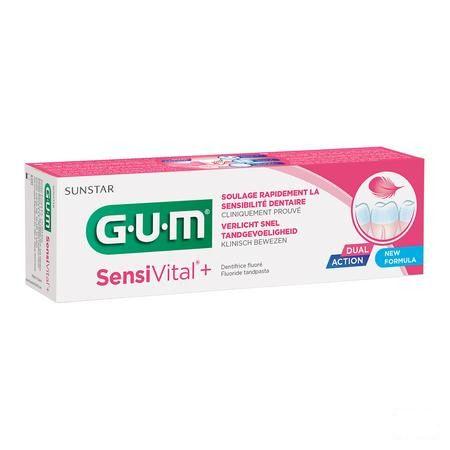 Gum Sensivital + Dentifrice 75 ml