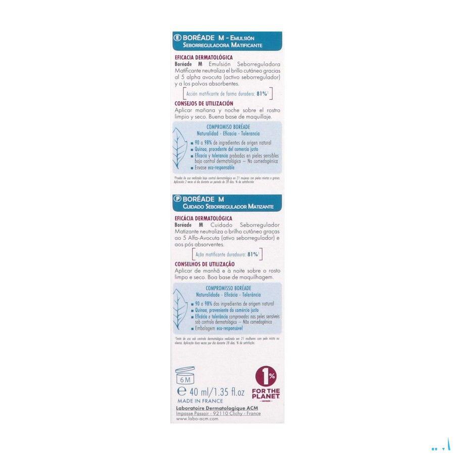 Noviderm Boreade M Matmakende Seboregul.verz..40 ml