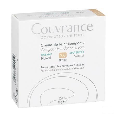 Avene Couvrance Creme Teint Comprimesoil Fr. 02 Natur 10 gr  -  Avene