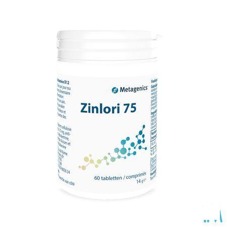 Zinlori 75 Tabletten 60 4216  -  Metagenics