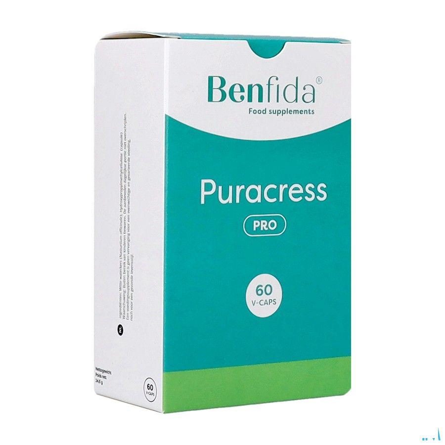 Benfida Puracress Pro Caps 60 - Waterkers