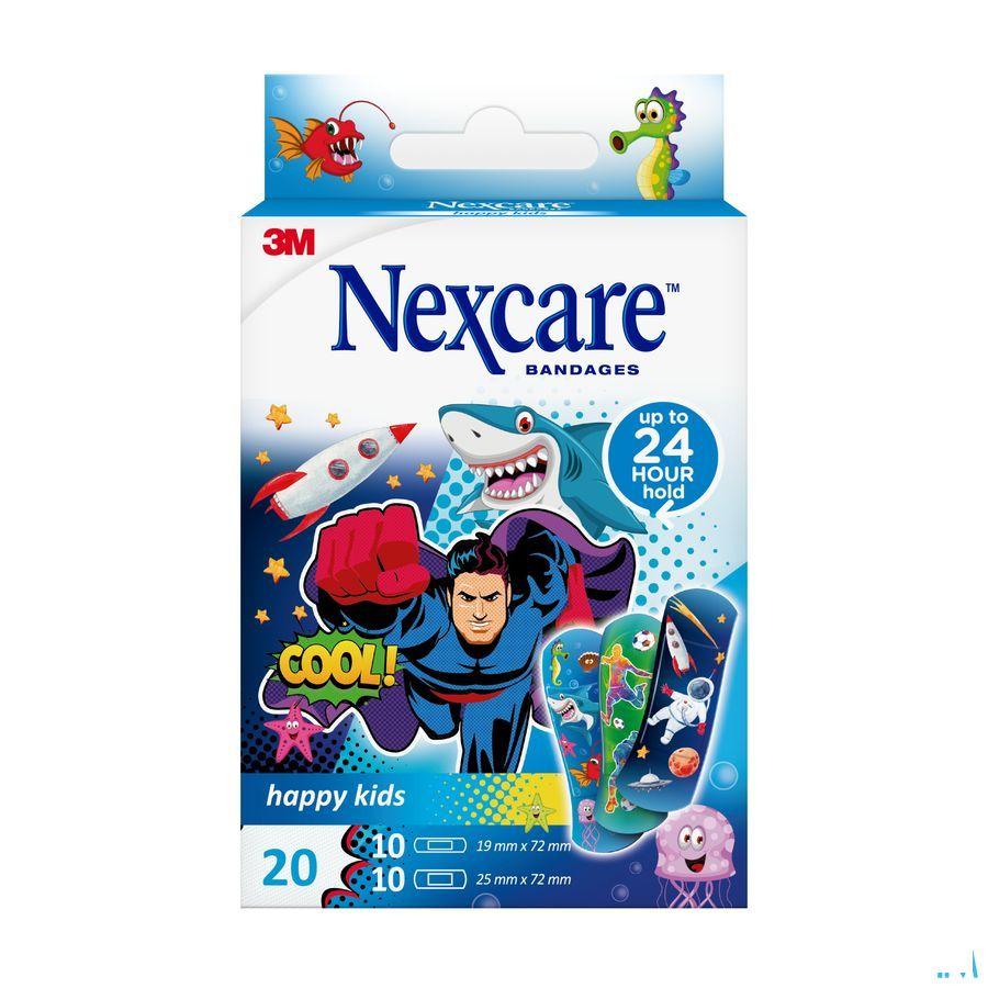 Nexcare Happy Kids Boys 20  -  3M