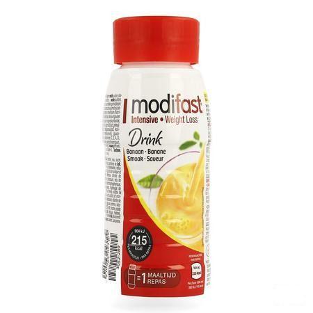 Modifast Intensive Snack & Meal Drink Banaan 236 ml  -  Nutrition & Sante