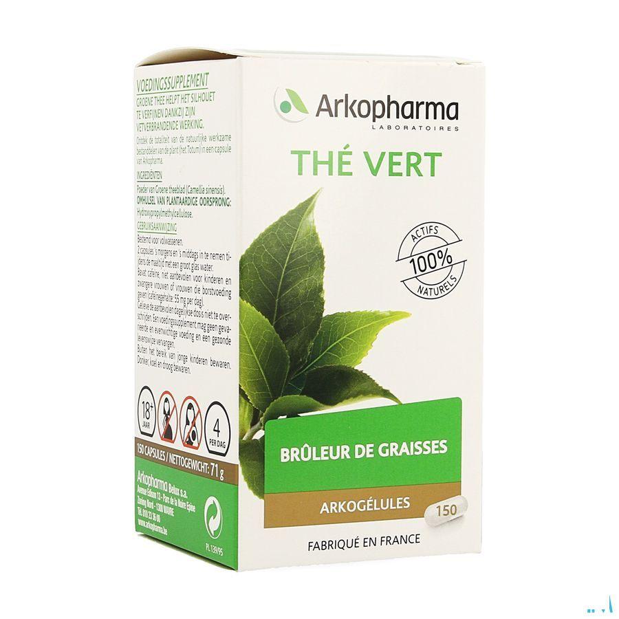 Arkogelules The Vert (camiline) Vegetal 150  -  Arkopharma