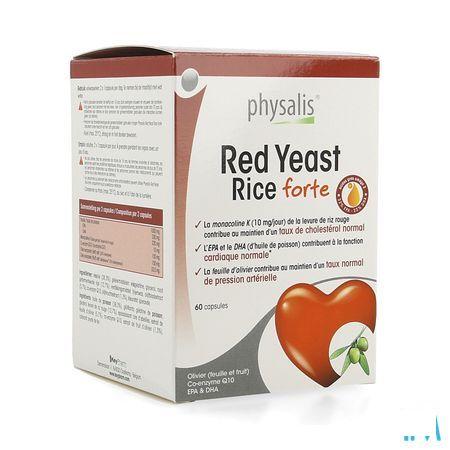 Physalis Red Yeast Rice Forte Capsule 60  -  Keypharm