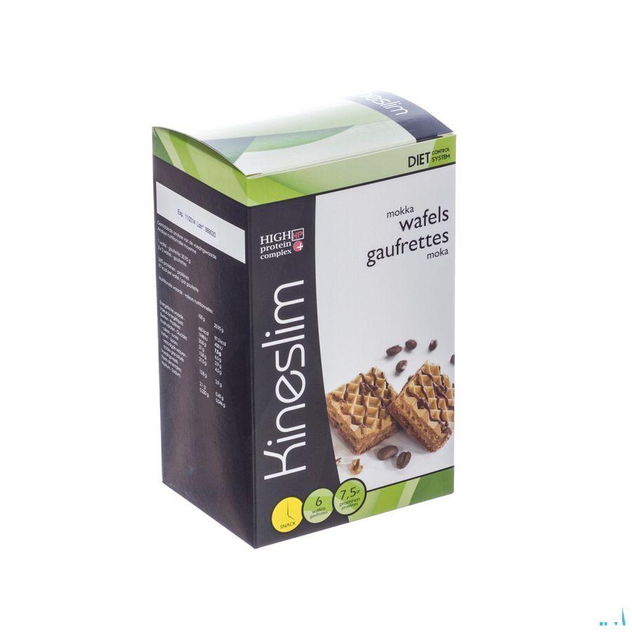 Kineslim Mokka Wafels 3x2  -  Ocebio