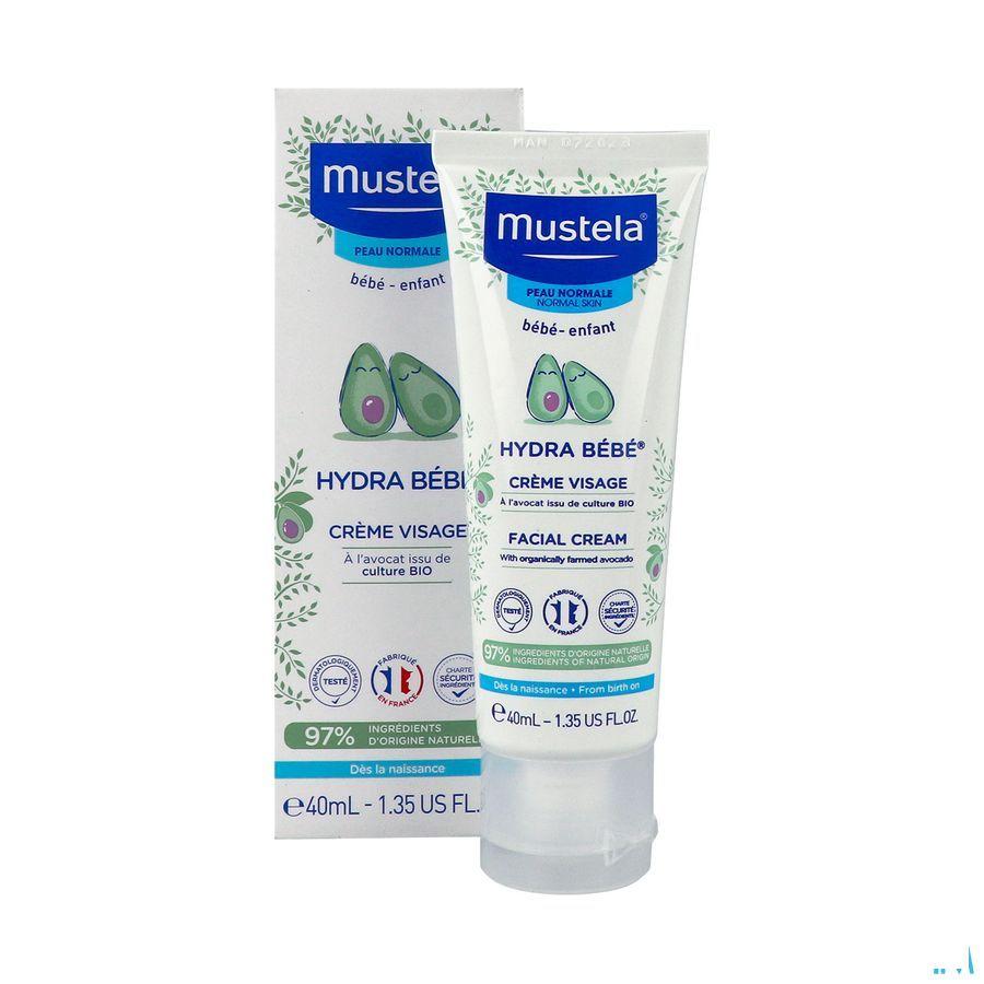 Mustela Baby Hydra Gelaatscreme Tube 40 ml