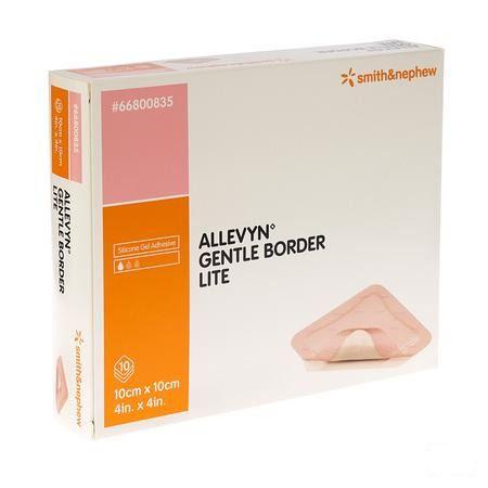 Allevyn Gentle Border Lite 10,0x10,0cm 10 66800835  -  Smith Nephew