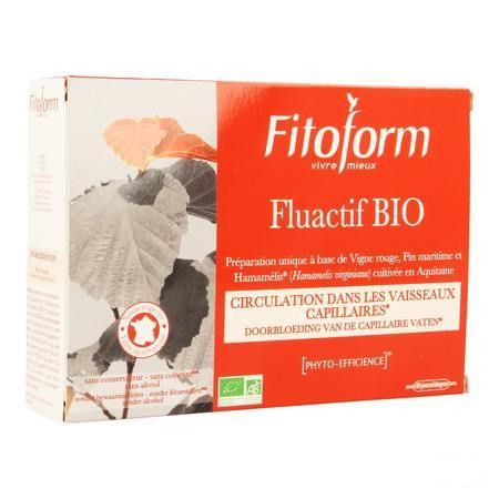 Fluactif Bio Ampullen 20x10 ml Fitoform  -  Bioholistic Diffusion