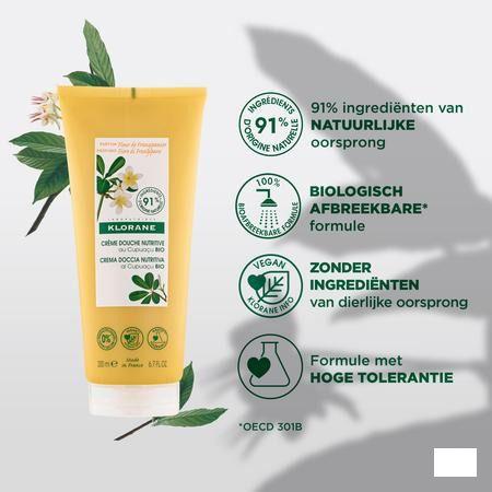 Klorane Lichaam DoucheCreme Plumeria 200 ml