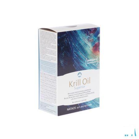 Krill Oil Superior GelCapsule 60x500 mg  -  Ojibwa-De Roeck