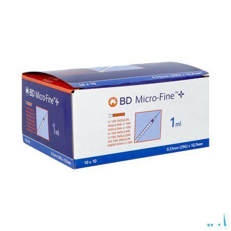 Bd Microfine+ Ins.Spuit 1,0  ml 29G 12,7Mm100 324827