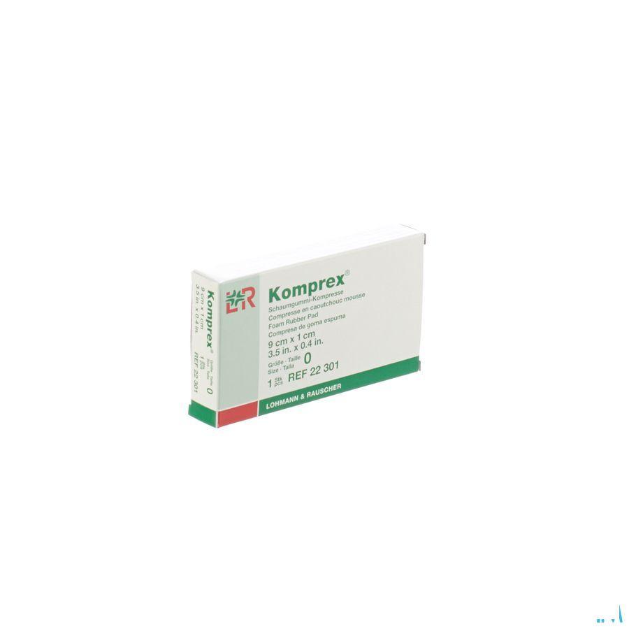 Komprex 0 Niervormig 9cm Dikte 1,0cm 22301  -  Lohmann & Rauscher