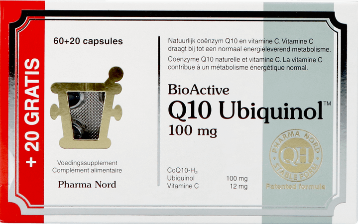 Bioactive Q10 100Mg Caps 60+20