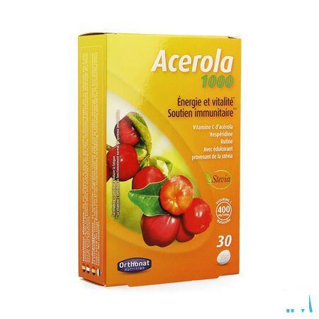 Acerola 1000 Tabletten 30 Orthonat  -  Trenker