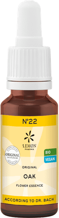 Fleurs De Bach Bio Nr 22 Oak 20 ml  -  Eureka Pharma