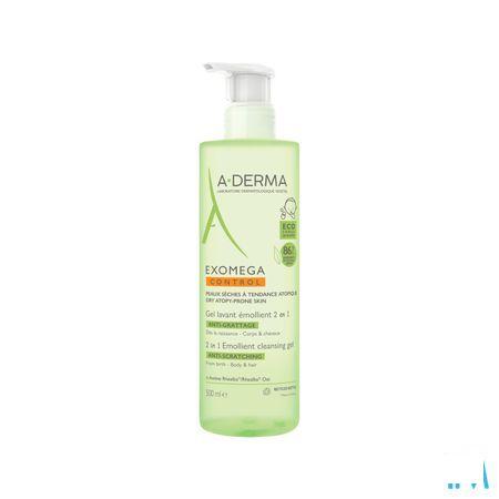 Aderma Exomega Control Reinigingsgel 2in1 500 ml  -  Aderma