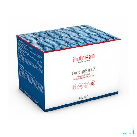 Omegasan 3 120 Softgels   -  Nutrisan