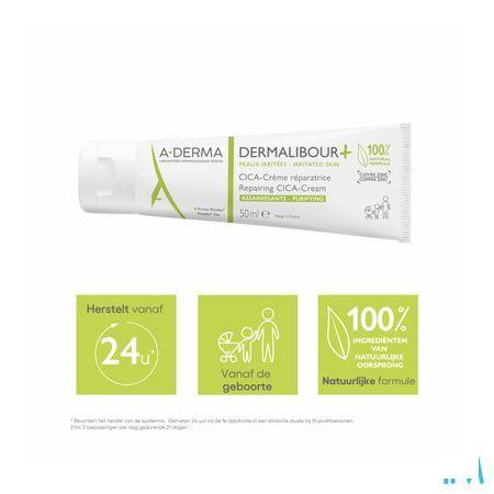 Aderma Dermalibour + Herstellende Creme Tube 50 ml  -  Aderma