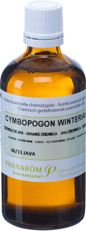 Citronnelle Java Essentiele Olie 100 ml  -  Pranarom