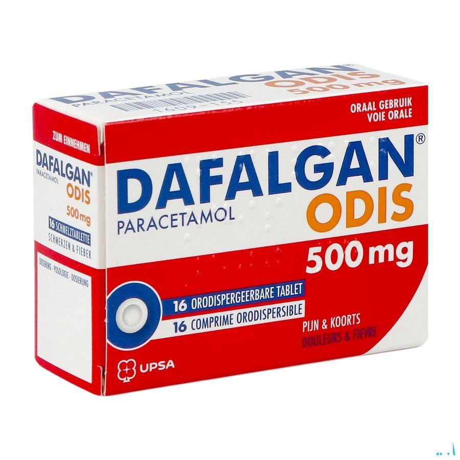 Dafalgan 500 mg Odis Tabletten 16