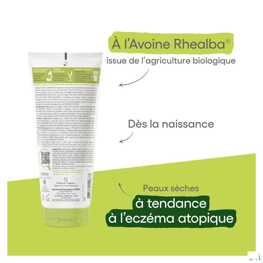 Aderma Exomega Control Emol. Creme 200 ml  -  Aderma
