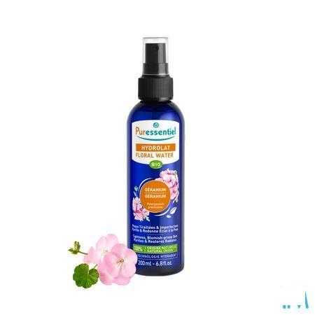 Puressentiel Hydrolaat Geranium Bio 200 ml  -  Puressentiel
