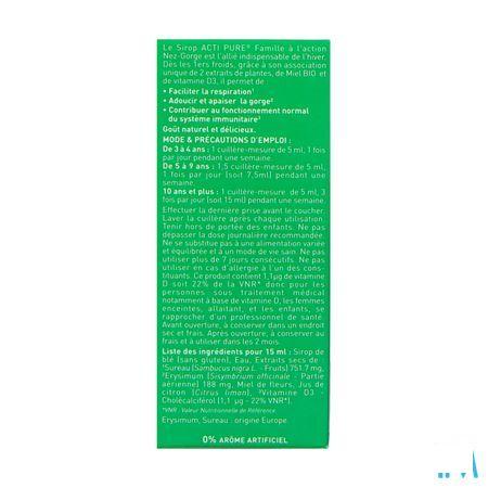 Puressentiel Respiratoire Sirop Actipure Fam.125 ml