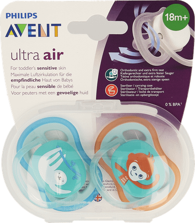 Philips Avent Fopspeen +18M Air Luiaard Aap