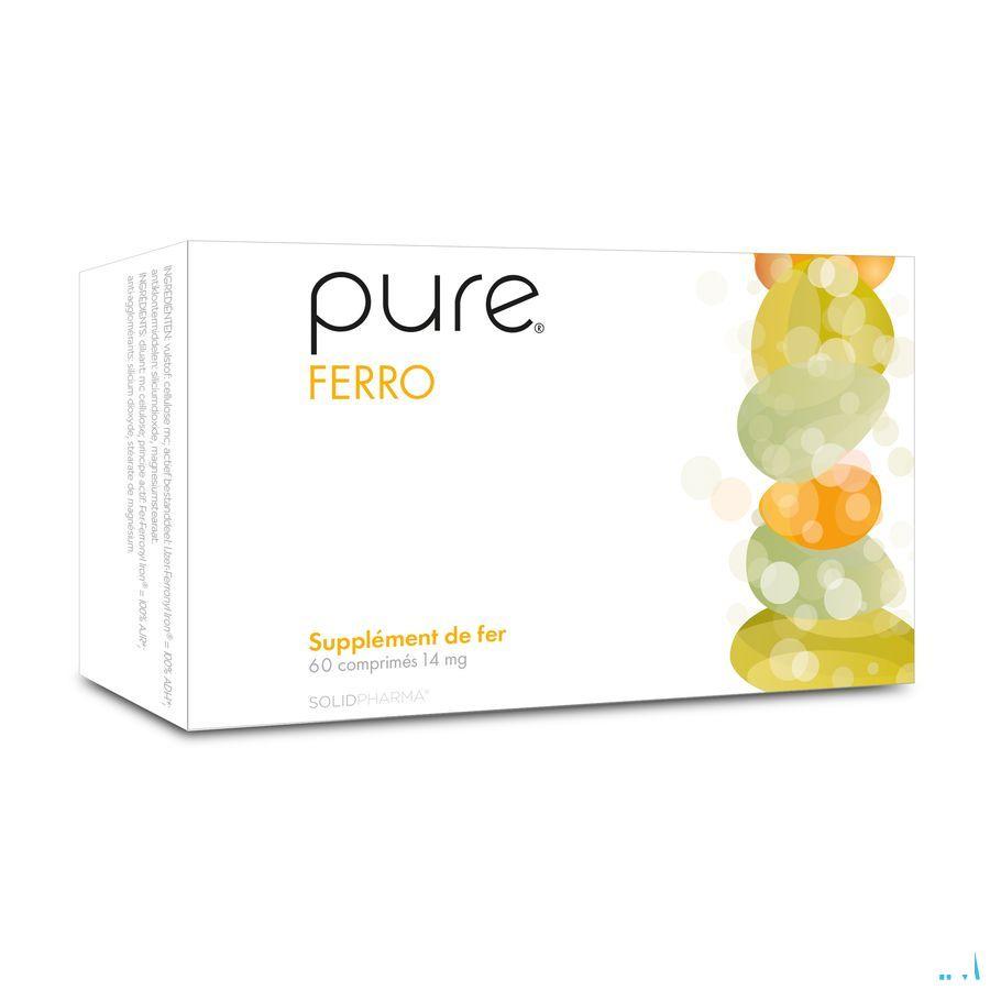 Pure Ferro Tabletten 60  -  Solidpharma