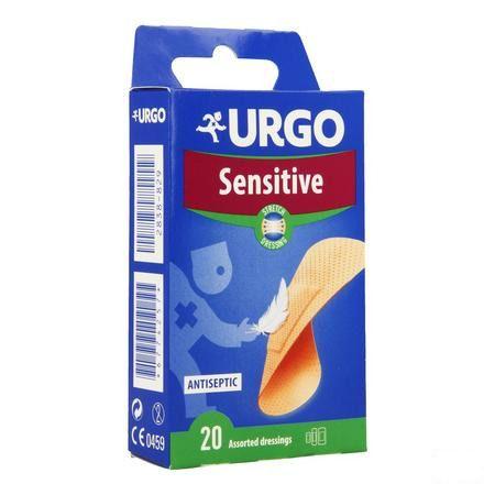 Urgo Sensitive Pansement Stretch 20x72mm + 20x40mm 20  -  Urgo Healthcare