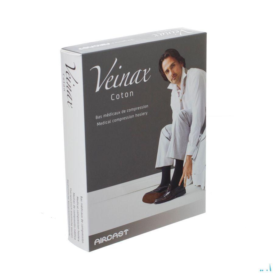 Veinax Chausset.homme Coton 2 Long Bl.marine 4