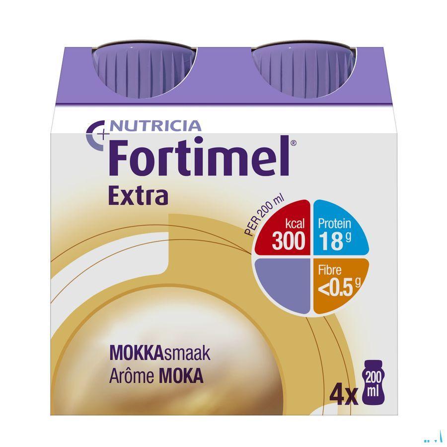 Fortimel Extra Mokka 4x200 ml 2401503  -  Nutricia