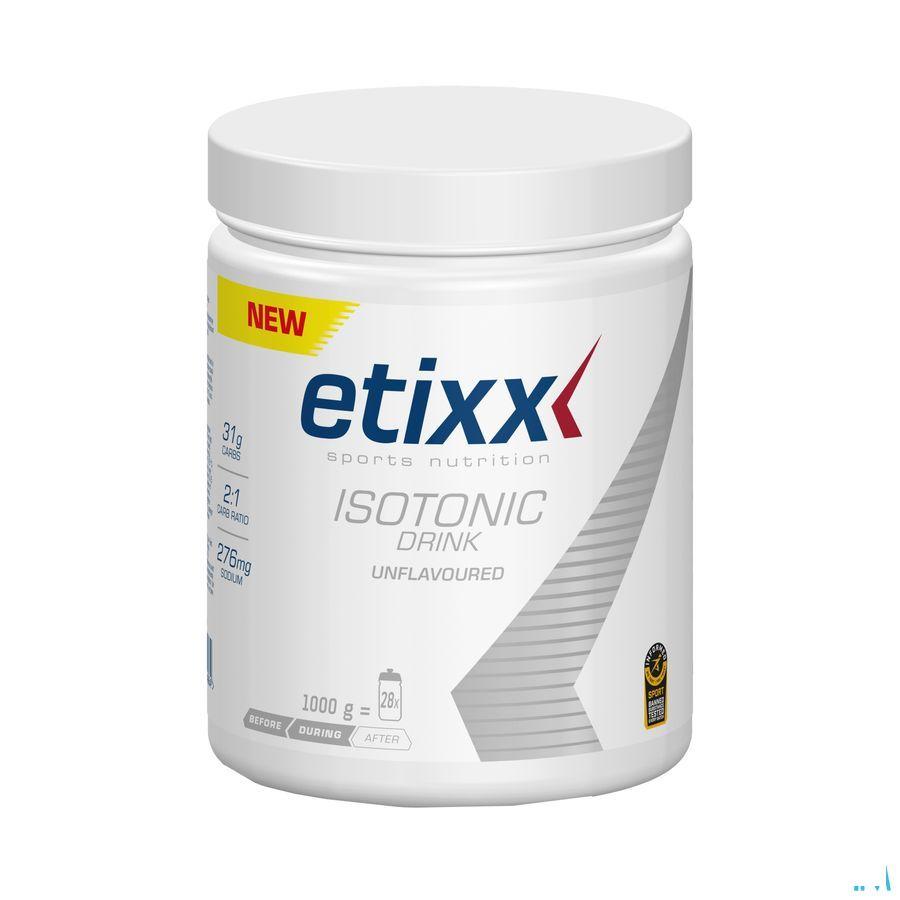 Etixx Isotonic Unflavoured 1Kg  -  Ceres Pharma