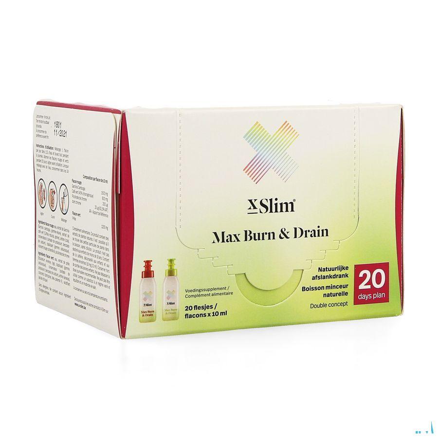 X-slim Burn + drain Flacon 20x10 ml 