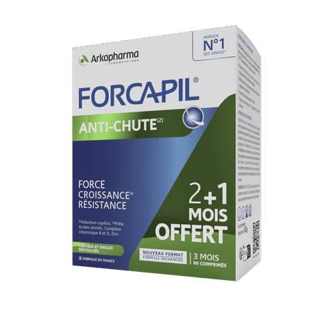 Forcapil Ontdekkingspack Caps 2X60+Sh 200  ml Grat.  -  Arkopharma