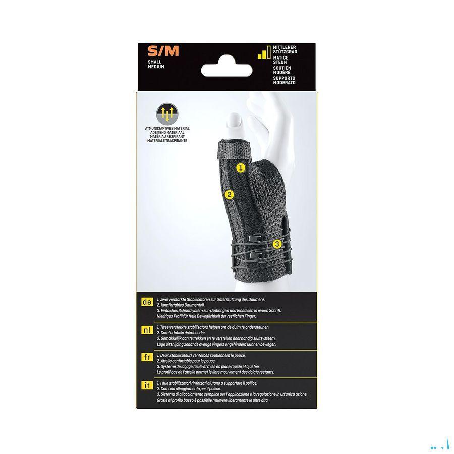 Futuro Deluxe Duimspalk 45843, Zwart Small/medium  -  3M