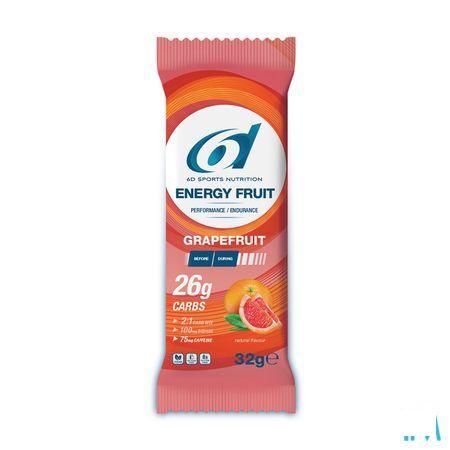 6D Energy Fruit + Caffeine Grapefruit 12X32G