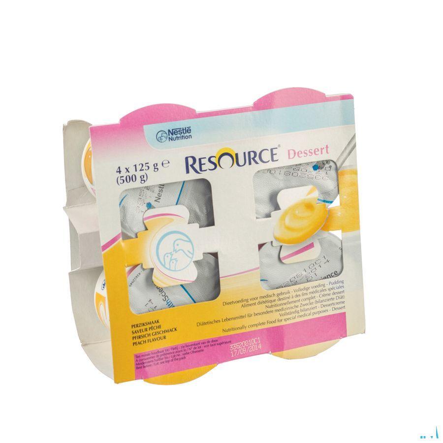 Resource Dessert Perzick 4x125 gr 12126084  -  Nestle
