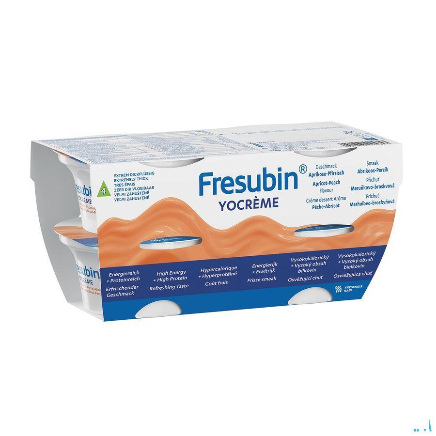 Fresubin Yocreme Peche-abricot 4x125 gr 7119701  -  Fresenius