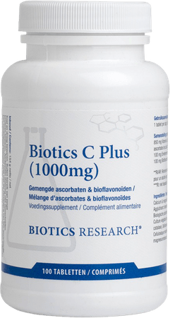 Biotics C Plus (1000mg) 100 tab 100 tabletten  -  Energetica Natura