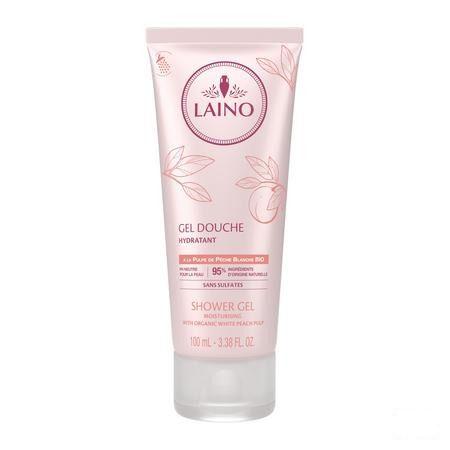 Laino Gel Douche Pulpe Peche 100 ml