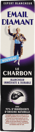 Email Diamant Dentifrice Charbon 75 ml