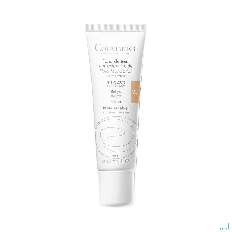Avene Couvrance Fdt Correct. Fluide 2,5 Beige 30 ml  -  Avene