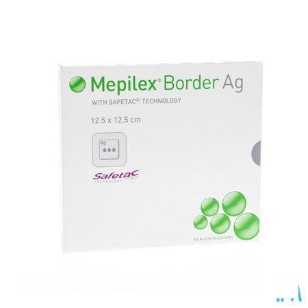 Mepilex Ag Verband Steriel 12,5x12,5cm 5 287121  -  Molnlycke Healthcare