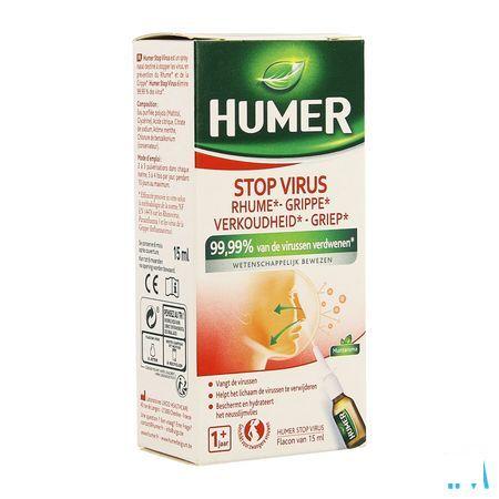 Humer Stop Virus Neusspray 15 ml  -  Urgo Healthcare