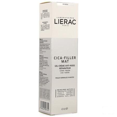 Lierac Cica Filler Gel Creme Anti rimpel Herst.tube 40 ml