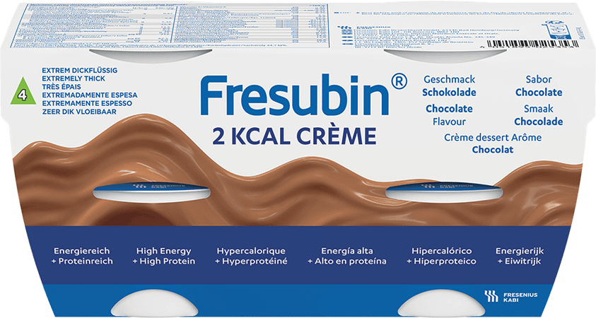 Fresubin 2kcal Creme Chocolat Pot 4x125 gr  -  Fresenius