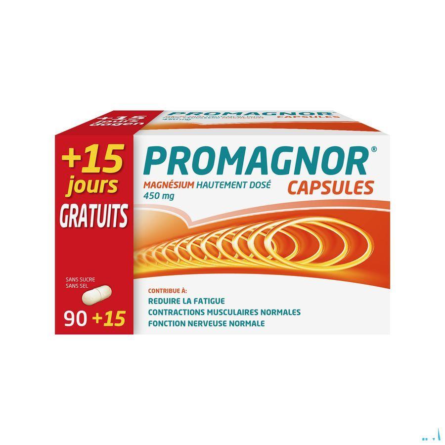 Promagnor 450 mg Capsule 90 + 15 Gratuit
