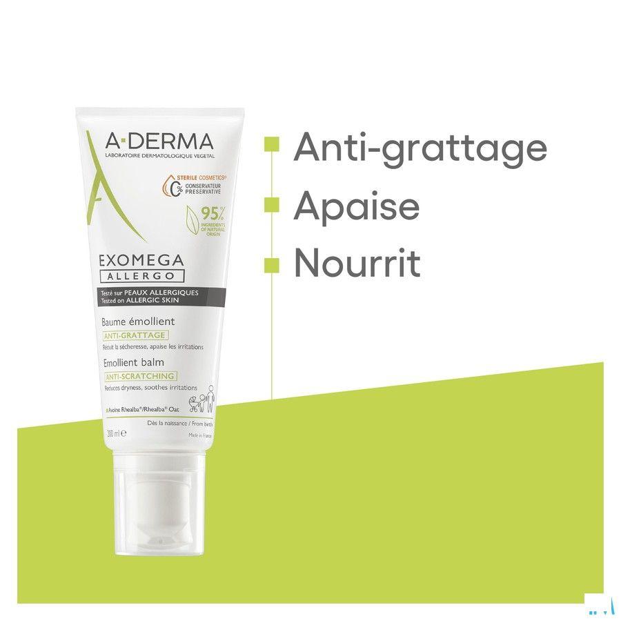Aderma Exomega Allergo Balsem Emolierend Tube200 ml  -  Aderma